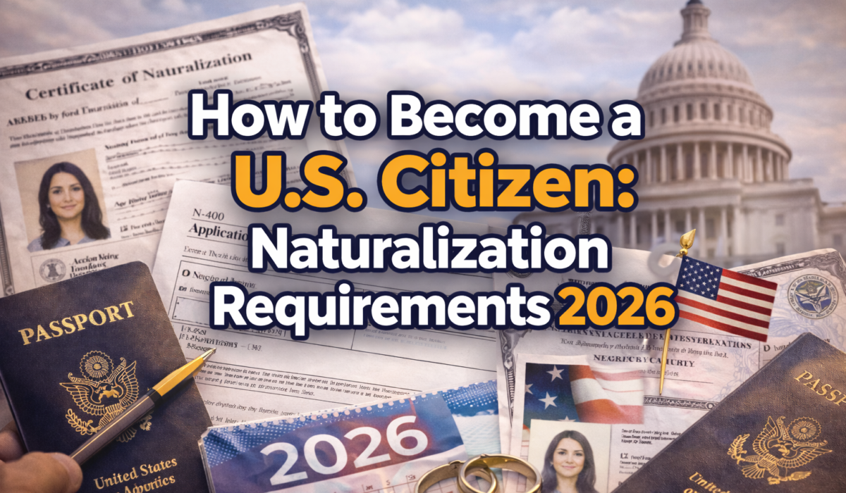 How to Become a U.S. Citizen: Naturalization Requirements 2026