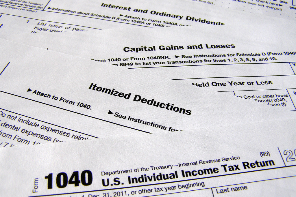Income documents representing the Affidavit of Support