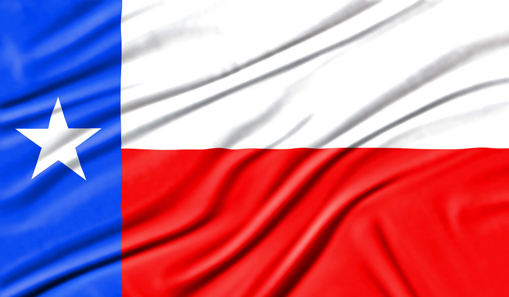 Texas state flag representing one of the top low-tax states for E-2 visa investors