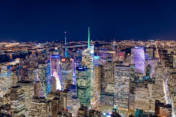 New York City skyline representing a major market for EB-5 regional center investment projects